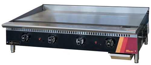 EFI Sales - 48" Liquid Propane Griddle w/ Thermostat Controls - HGT48-P
