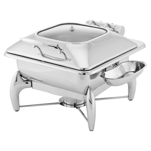 Walco - Idol Buffet 18.25" x 17" x 16.25" Rectangular Chafer - WLWI55LGL