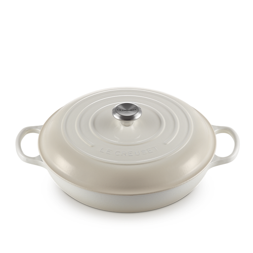Le Creuset - 4.7 L (5 QT) Meringue Braiser
