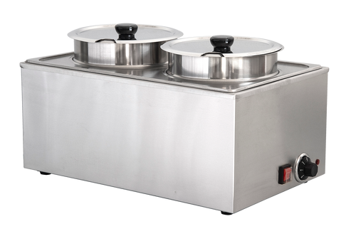 EFI Sales - 2 Round Pots Food Warmer - SA-FWROUND