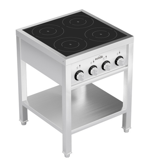 Eurodib - Freestanding 4 Burner Commercial Induction Cooktop 3Ph - FCIHD435OS3PH