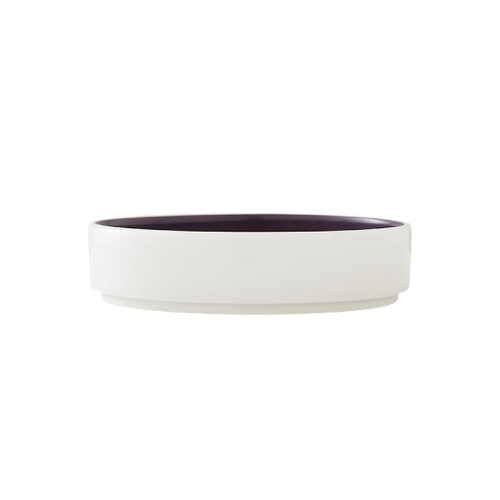 Steelite - Nyx 6.5" x 1.5" Damson Stacking Tray (12 Per Case) - 12190560