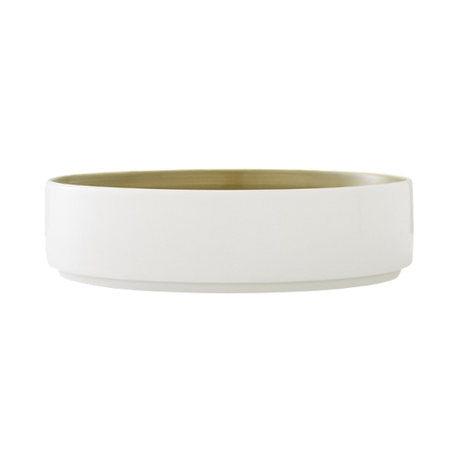 Steelite - Nyx 8" x 2"  Olive Stacking Tray (12 Per Case) - 12200559