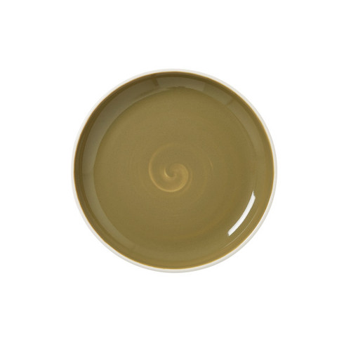 Steelite - Nyx 8" Olive Nordic Coupe Plate (12 Per Case) - 12200631