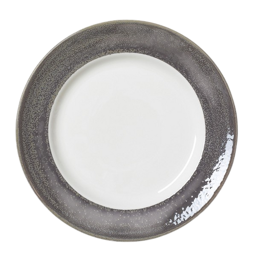 Steelite - Revolution Edge 10.6" Granite Plate (12 Per Case) - 17900812