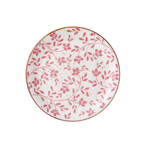 Steelite - Impressions 8" Flora Pink Plate (12 Per Case) - 18010567