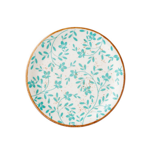 Steelite - Impressions 8" Flora Aqua Plate (12 Per Case) - 18020567