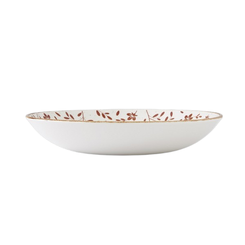 Steelite - Impressions 41.6 oz Flora Brown Bowl (12 Per Case) - 18030569