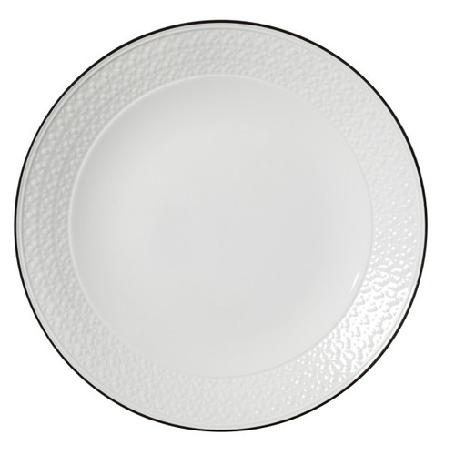 Steelite - Bead 11.25" Black Coupe Plate (6 Per Case) - 1406X0103