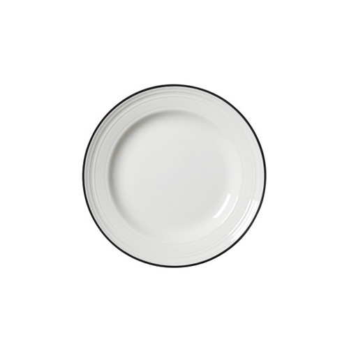Steelite - Bead 6.5" Black Plate (12 Per Case) - 1406X0108