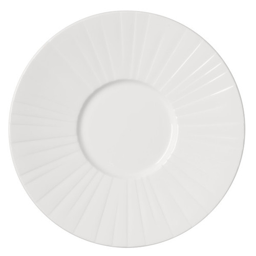 Steelite - Alina 11.25" Gourmet Coupe Plate W/ 4.75" Well (6 Per Case) - 9119C1222