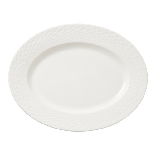 Steelite - Morella 13" x 10.25" Oval Plate (12 Per Case) - 9120C1291