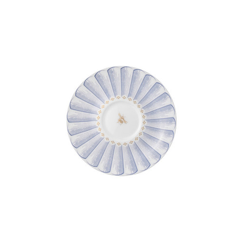 William Edwards - Hive 4.75" Blue Espresso Saucer (12 Per Case) - 82131AND0146