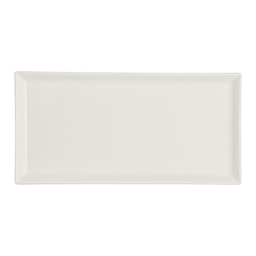 Rene Ozorio - White Album 9.3" x 4.6" Rectangular Tray (12 Per Case) - 51109ST3209