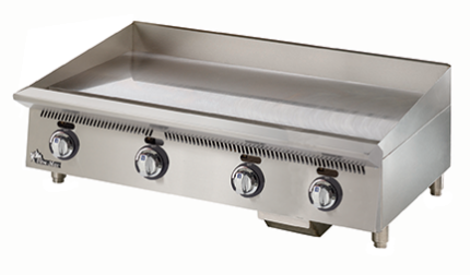 Star - 48" Ultra-Max Natural Gas Griddle w/ Manual Controls & Steel Plate - 848MA