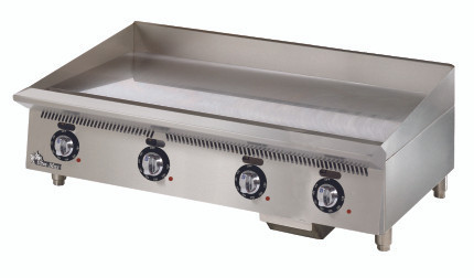Star - 48" Ultra-Max 240V Electric Griddle w/ Mechanical Snap-Action Controls & Chrome Plate - 748TCHSA2