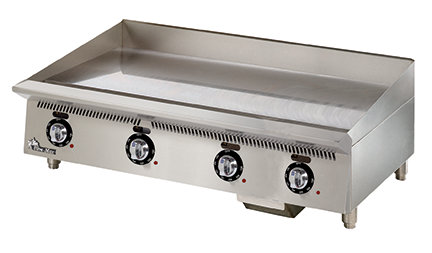 Star - 72" Ultra-Max 240V Electric Griddle w/ Mechanical Snap-Action Controls & Chrome Plate - 772TCHSA2