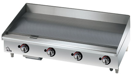 Star - 48" Star-Max Gas Griddle w/ Thermostat, Steel Plate & Safety Pilot - 648TSPF