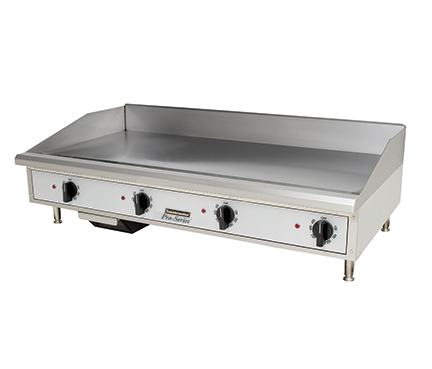 Star - 48" Toastmaster 208/240V Electric Griddle w/ Snap-Action Thermostat Controls & Steel Plate - TMGE48