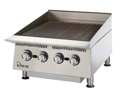 Star - 24" Ultra-Max Natural Gas Radiant Charbroiler - 8124RCBB