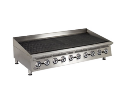 Star - 60" Ultra-Max Liquid Propane Lava Rock Charbroiler - 8060CBB
