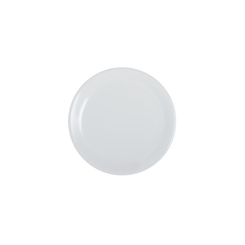Creations - Improv 6" White Melamine Coupe Plate (12 Per Case) - 7075MM305