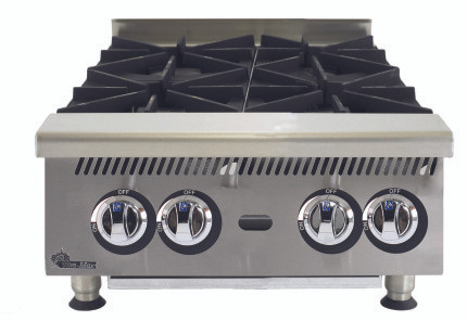 Star - Ultra-Max 4 Burner Natural Gas Hot Plate - 804HA
