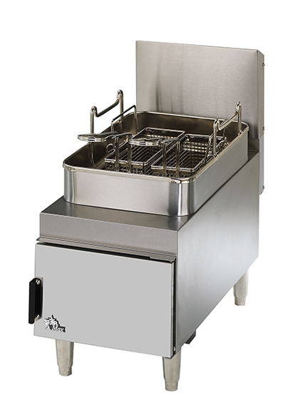 Star - Star-Max 15 lb Natural Gas Countertop Fryer - 615FF