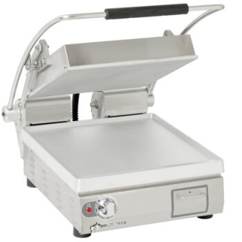 Star - Pro-Max 14" Panini Grill 120V w/ Smooth Aluminum Plates - PST14A