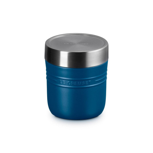 Le Creuset - Teal .5L On The Go Stainless Steel Food Flask