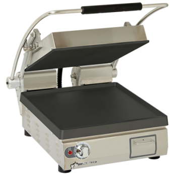 Star - Pro-Max 14" Panini Grill 208/240V w/ Smooth Iron Plates - PST14I