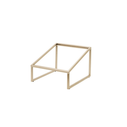 Creations - Axis Pivot Champagne 13.8" x 11.5" x 8.5" Angled Rectangular Riser - 7364MW341