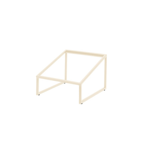 Creations - Axis Pivot Ivory 13.8" x 11.5" x 8.5" Angled Rectangular Riser - 7365MW341