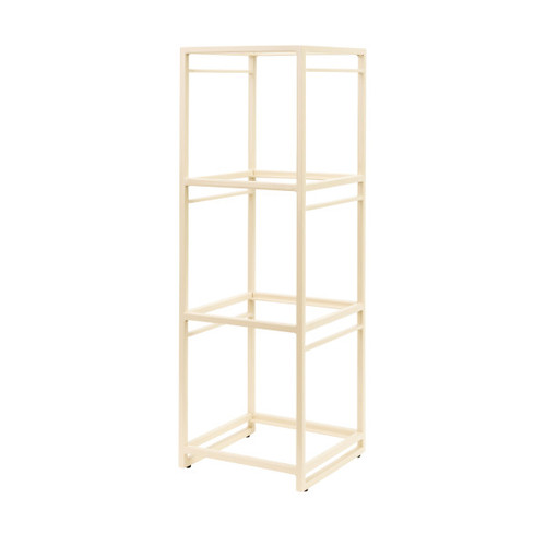 Creations - Axis Spire Ivory 9.5" x 9.5" x 28.5" Square Tiered Riser - 7365MW345
