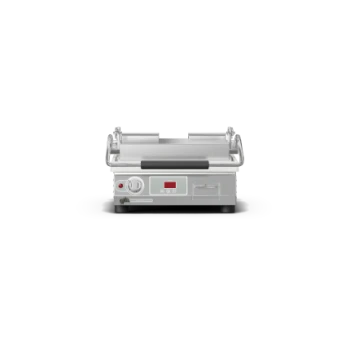 Star - Pro-Max 14" Panini Grill 208/240V w/ Smooth & Grooved Iron Plates - PST14IGT