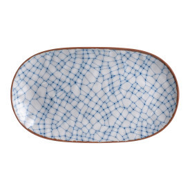 Creations - Tribeca 14"x 8" Melamine Oval Plate (12 Per Case) - 7900BR708