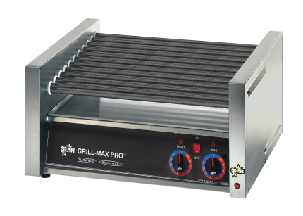 Star - Grill-Max Analog 45 Hot Dog Grill w/ Staltek Coating - 45ST