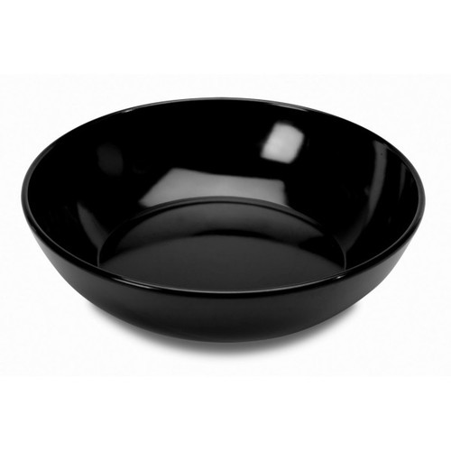 Delfin - Pacific Rim 3.25 Qt Black Melamine Bowl (5 Per Case) - DFBRD12AS010
