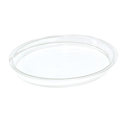 Delfin - Metro 13" x 11" Clear Acrylic Oval Insert (6 Per Case) - DFIOV1311ME00