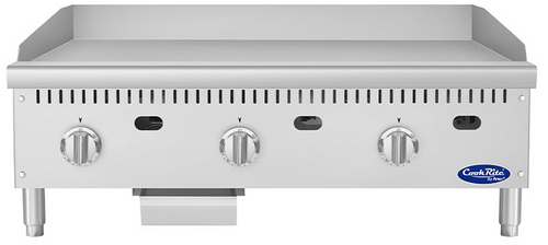 Atosa - 36" Thermostatic Chrome Plated Gas Griddle - ATG-3624-C