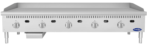 Atosa - 60" Thermostatic Chrome Plated Gas Griddle - ATG-6024-C