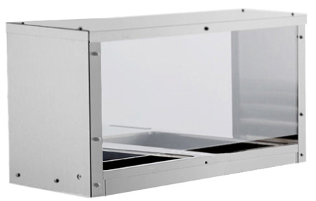 Atosa - Overshelf/Sneezeguard for 30" Steam Table - MROS-2ST