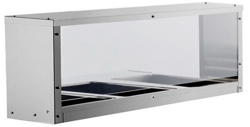 Atosa - Overshelf/Sneezeguard for 44" Steam Table - MROS-3ST
