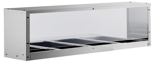 Atosa - Overshelf/Sneezeguard for 58" Steam Table - MROS-4ST