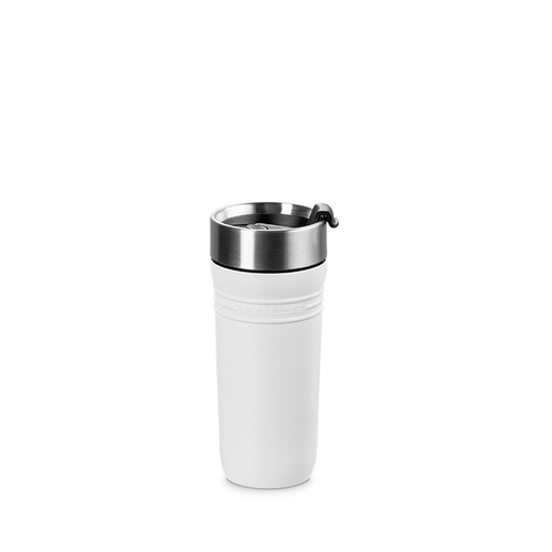 Le Creuset - Cotton 350ml On The Go Stainless Steel Travel Mug