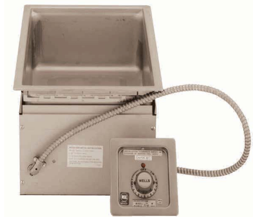 Wells - 1 Well Drop-In Food Warmer w/ Thermostatic Controls 208-240V/1Ph - MOD100T
