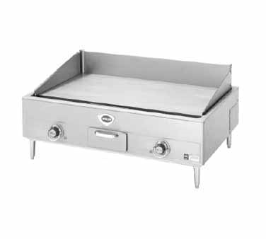 Wells - 34.25" x 18.3" Electric Countertop Griddle 240V - G-19