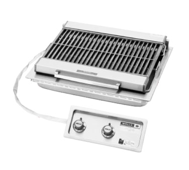 Wells - 21.5" x 14.5" Built-In Electric Charbroiler 380/415V - B-406