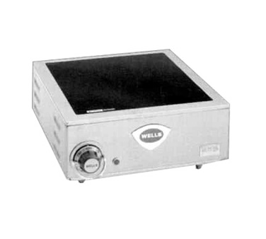 Wells - Single 9" Ceramic Hot Plate 220/240V - HC-125