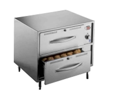 Wells - 2 Drawer Freestanding Drawer Warmer 208/240V - RW-2HD
